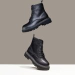 Black Boots Shoes