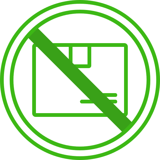 No packages allowed symbol