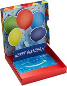 Birthday Card pop-up